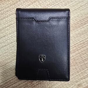 Men's TRAVANDO Wallet with Money Clip Bifold Credit Card Holder